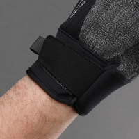 Chiba Cross Over Gloves dark grey/black