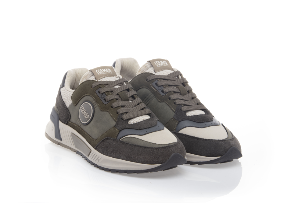 COLMAR Shoe Men Dalton Shift 071 smoke green-gray-lt gray