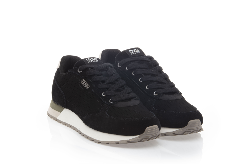COLMAR Shoe Men Travis Drill 017 black-khaki green