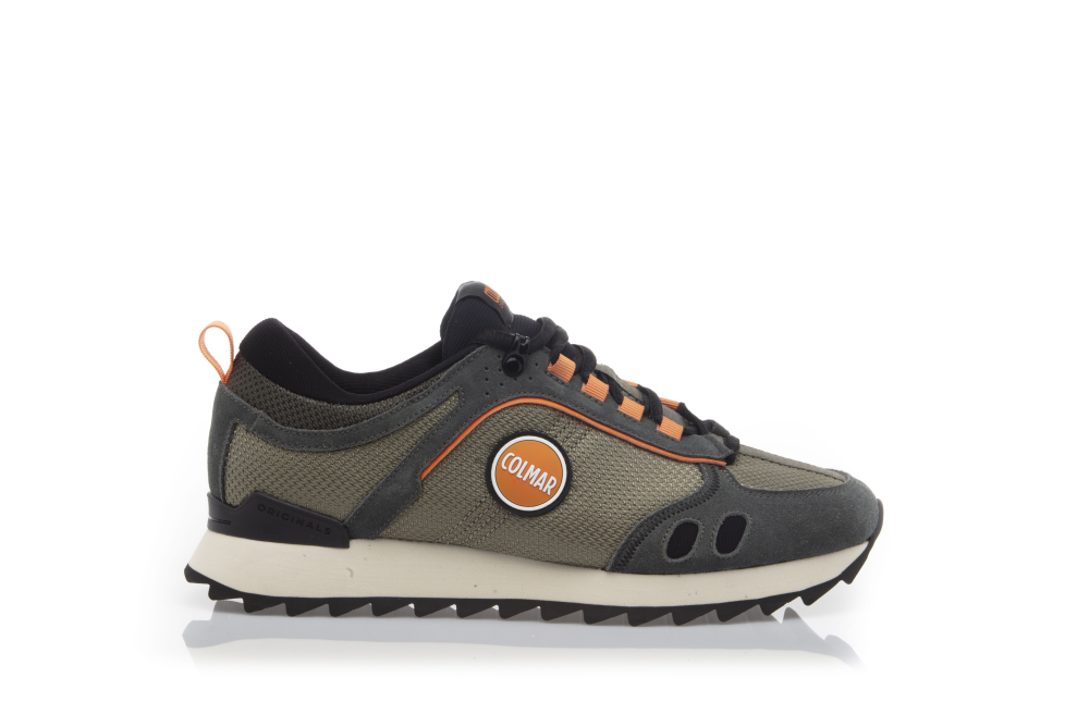 COLMAR Shoe Men Travis Sport Umby 065 khaky green-black-orange