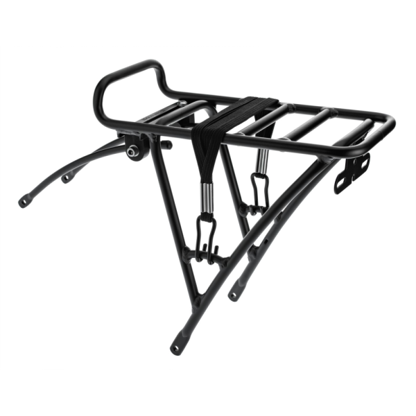 NALOO Gepäckträger 16", matt schwarz