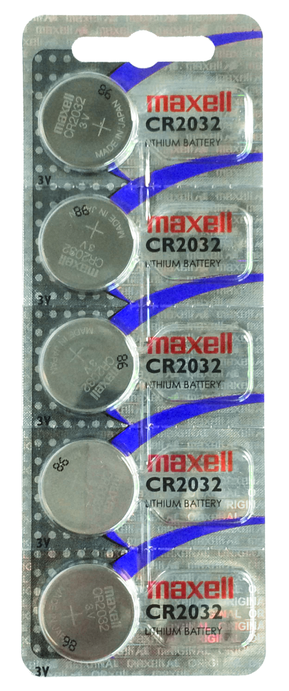 Maxell Batterie CR2032 Lithium Knopf 3V