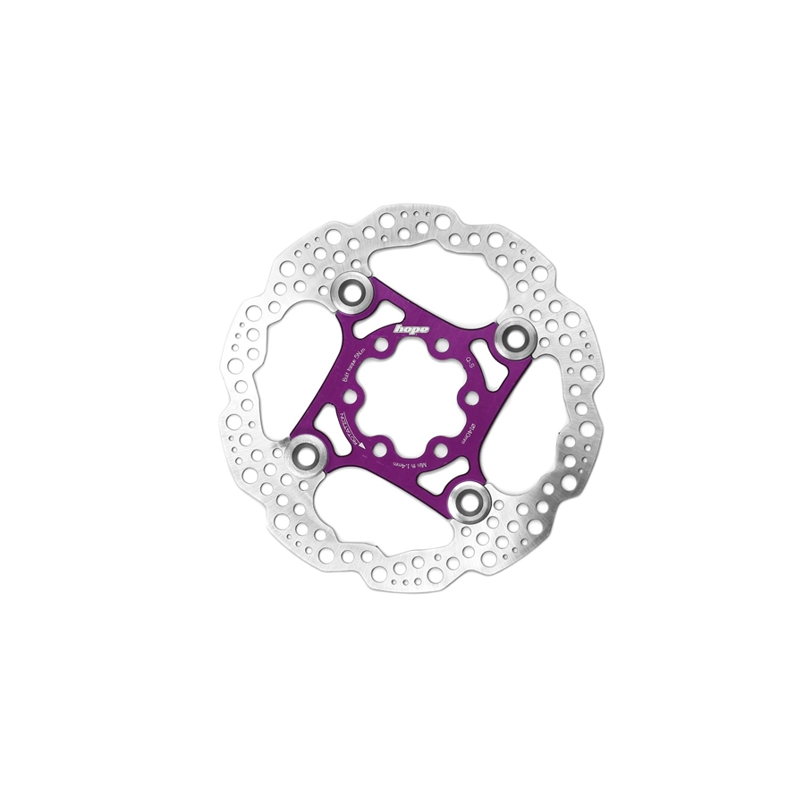 Hope HOPDISCFLOAT1.8mmPu140IS 140 mm 6 BOLT UNIVERSAL PURPLE