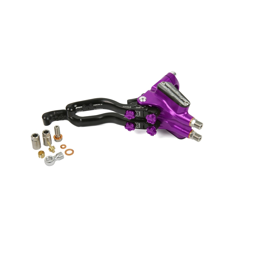 Hope HOPDUOMasterCylinderCompletePu Purple R/H