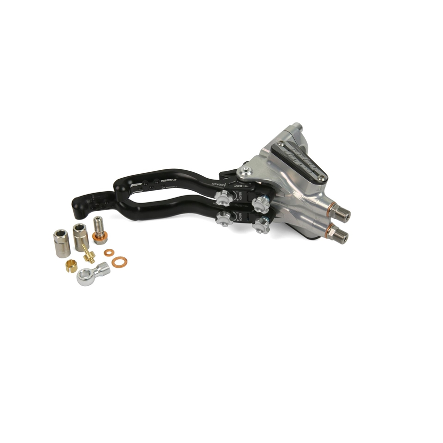 Hope HOPDUOMasterCylinderCompleteSi Silver R/H