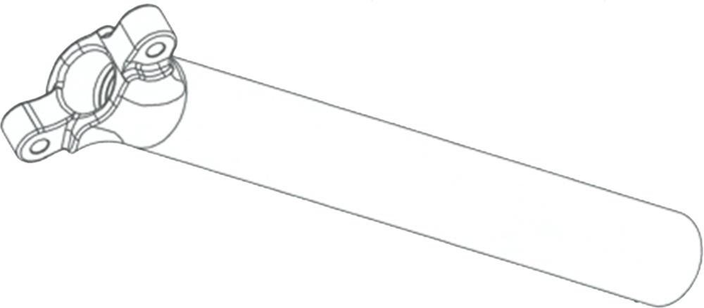 Kind Shock Mast Shaft P40016-66-30.9-100-01-183