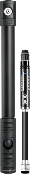 Crankbrothers Pumpe Klic HP Gauge midnight