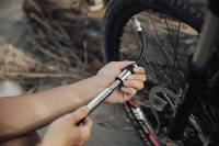 Bizman Pumpe Velocity MTB silber