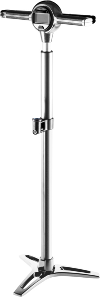 Crankbrothers Pumpe Klic Digital silber