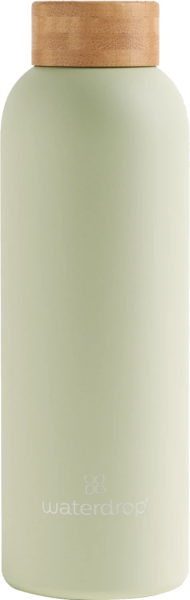 waterdrop waterdrop Steel Bottle Pastel Olivgrün Matt