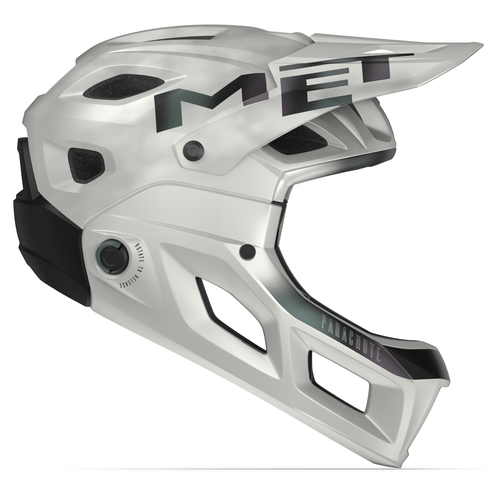 MTB Helm, PARACHUTE MCR MIPS, WHITE IRIDESCENT, M
