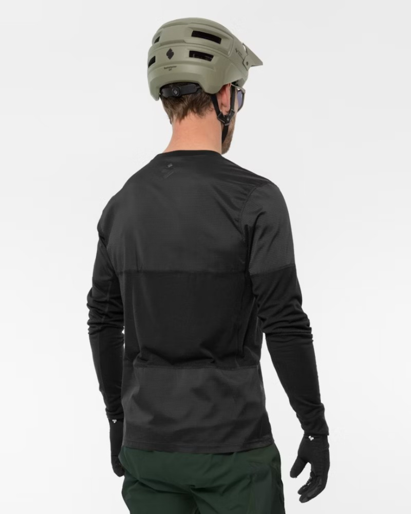 Sweet Protection Hunter Merino Hybrid LS Jersey M black S