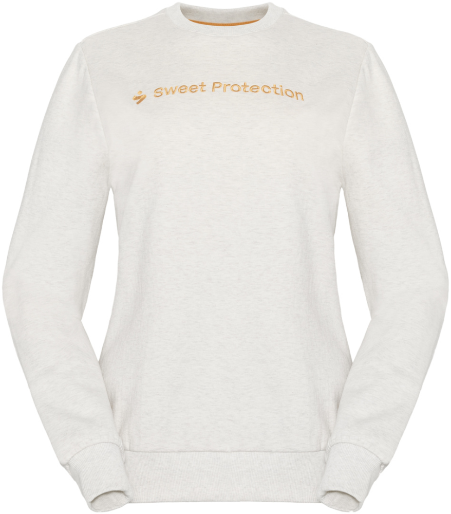 Sweet Protection Logo Crew W light grey M