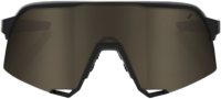 100percent 100% S3 Glases Soft Tact black-Soft gold mirror