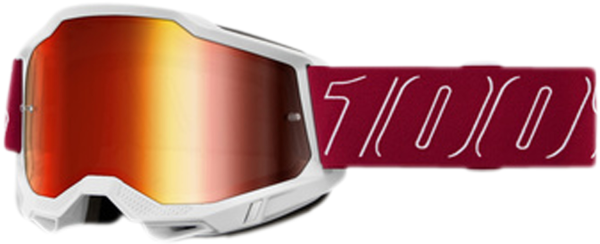 100% Accuri 2 Goggle Redline - Mirror Red Lens