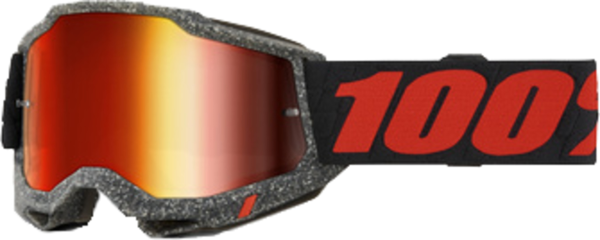 100% Accuri 2 Goggle Huaraki - Mirror Red Lens