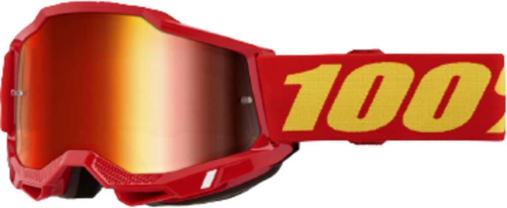 100% 100% Accuri 2 Goggle Red - Mirror Red Lens