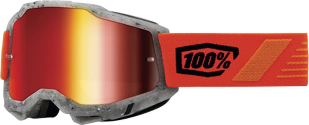 100% 100% Accuri 2 Goggle Schrute - Mirror Red