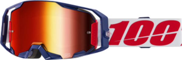 100% 100% Armatic Goggle Mach Z - Mirror Red Lens