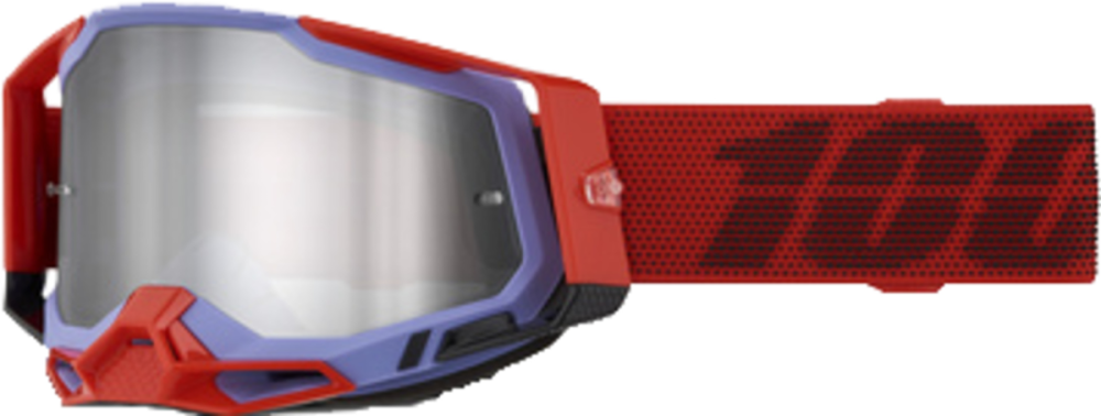 100% 100% Racecraft 2 Goggle Cleat - Mirror Silver Lens