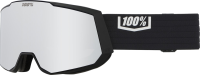 100% 100% Snowcraft XL Hiper Goggle black - mirror silver