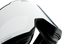 100% 100% Snowcraft XL Hiper Goggle black - mirror silver
