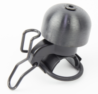 Widek Glocke Paperclip XXL Neu-Silber Befestigung mit Gummiring 22-32mm schwarz auf Karte