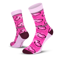 Le Patron Bicycle Moderno Socks giro pink