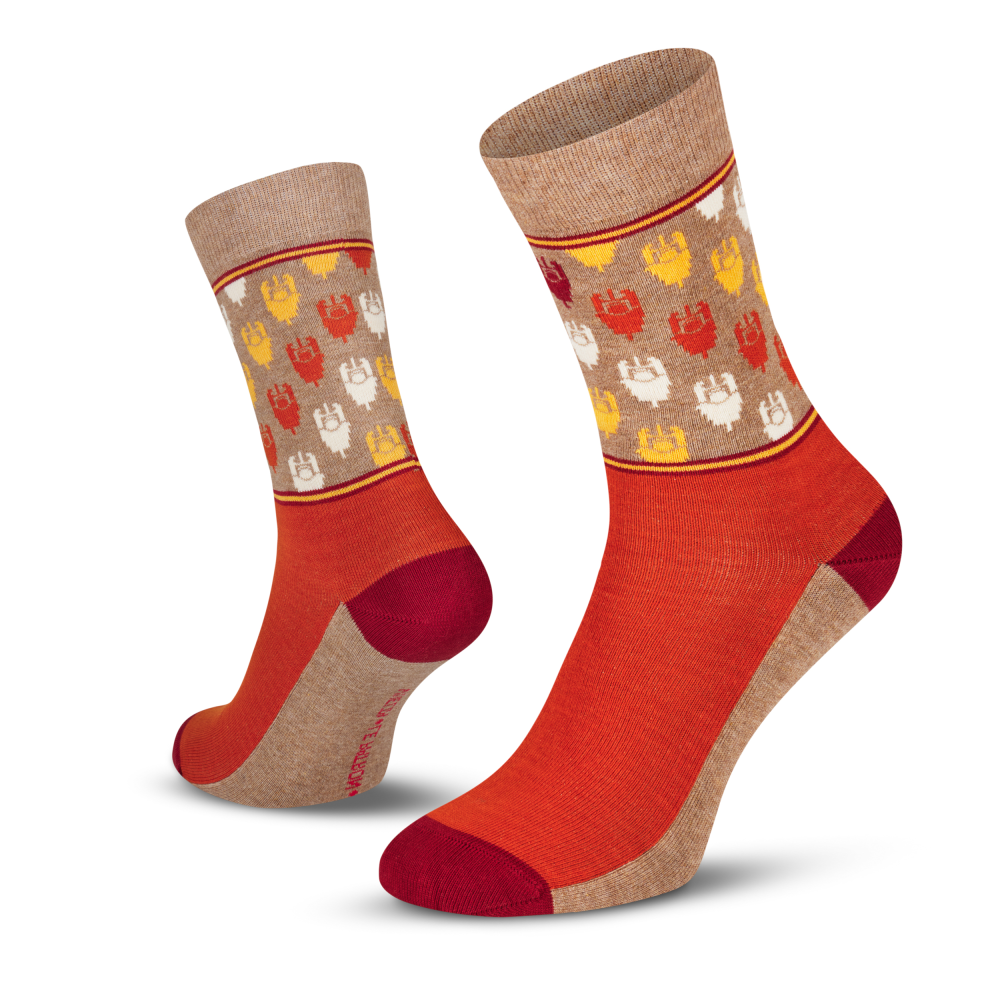 Le Patron Grand Tours Roja Socks orange