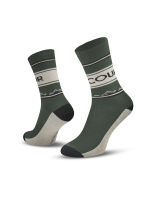 Le Patron Coureur Socks dark green