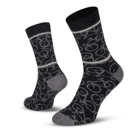 Le Patron Bicycle Socks dark grey