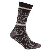 Le Patron Bicycle Socks dark grey