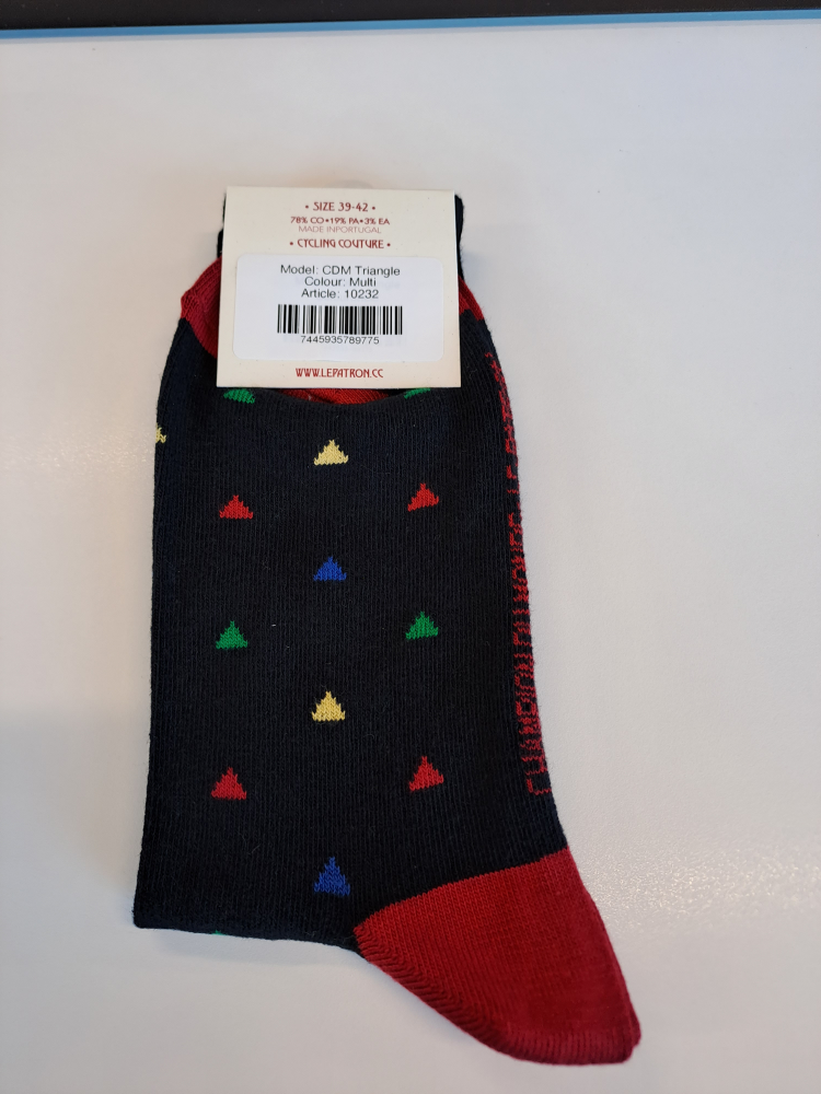 Le Patron Patron du Monde triangle Socks multi