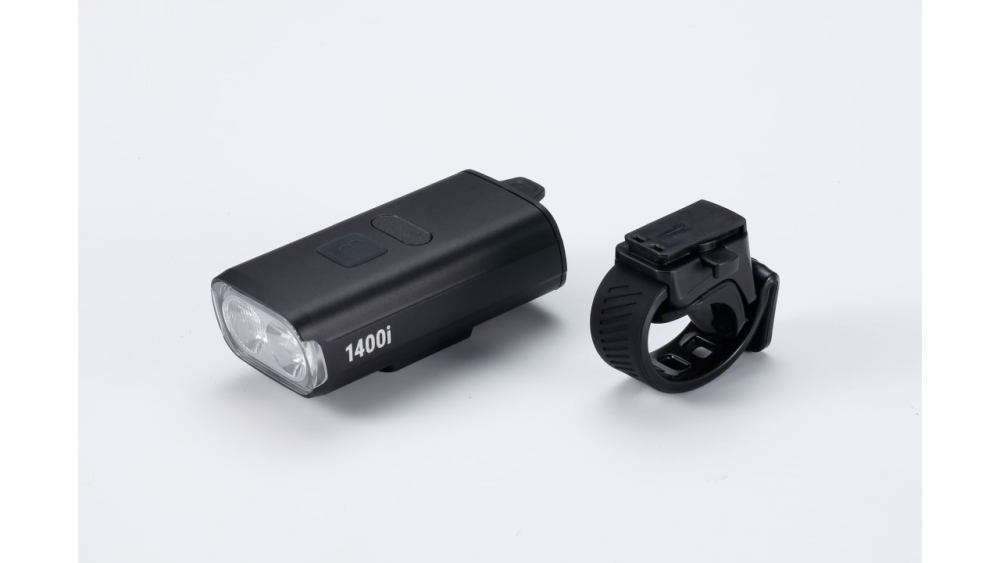 BBB Frontlicht StrikeDuo 1400i Lumen USB-C 8 Modi, Akkuanzeige, Alu,RemoteReady