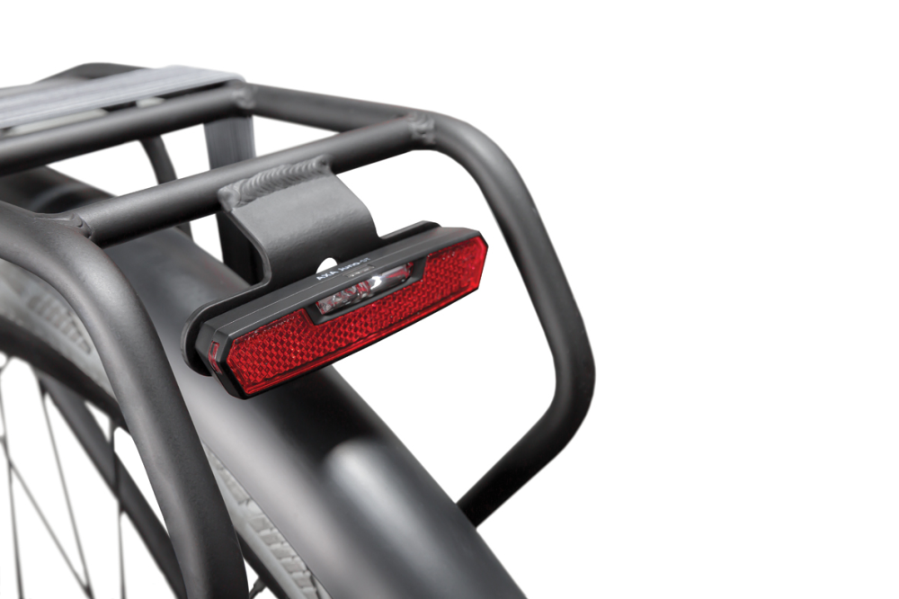 AXA Rücklicht JUNO Steady – 50mm – mit Standlichtfunktion, für Dynamo ​& E​-​Bike 6V