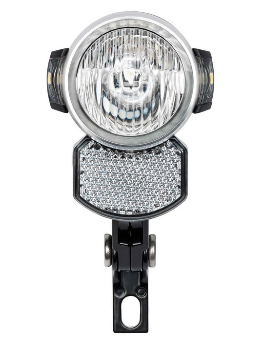 AXA Scheinwerfer LED Blueline 50 Switch – für Nabendynamo, On​/​Off Schalter