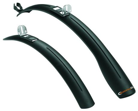 SKS Satz Schutzblech 26​-​28″ BEAVERTAIL XL schwarz – zum Stecken