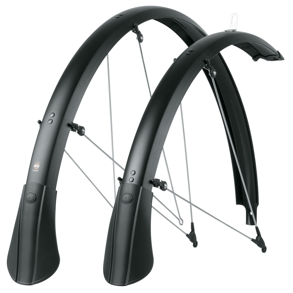 SKS Schutzblech​-​Satz BLUEMELS BASIC 28″ 53mm schwarz matt