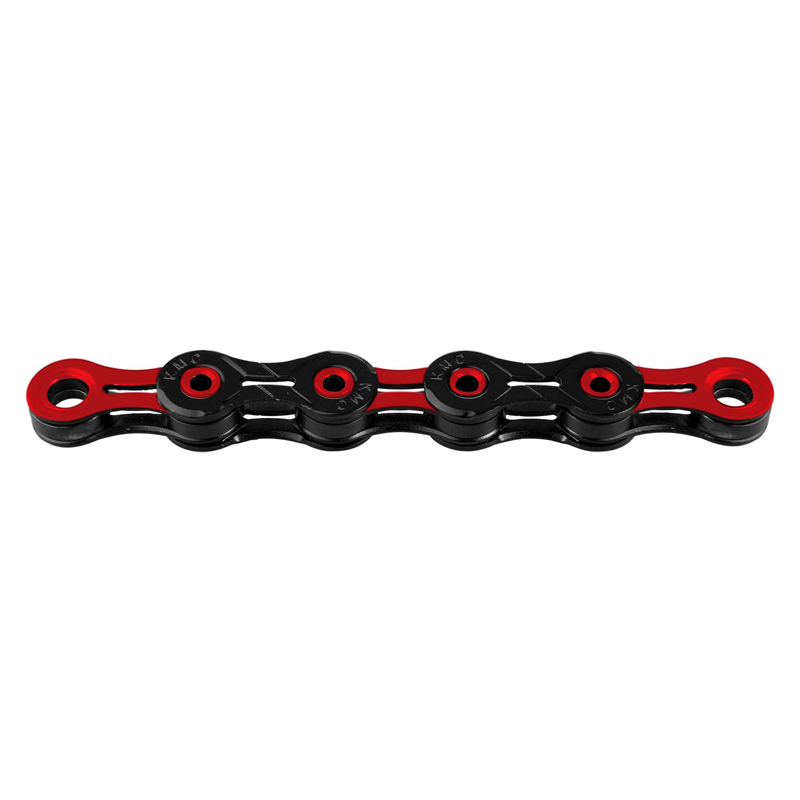 KMC Kette DLC 11 1​/​2″ x 11​/​128″ Black​/​Red – 116 Glieder