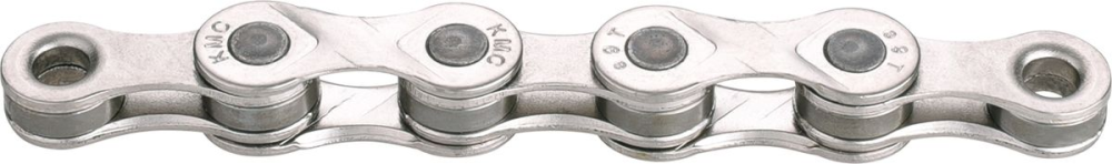 KMC Kette e9 1​/​2″ x 11​/​128″ Silver – 122 Glieder