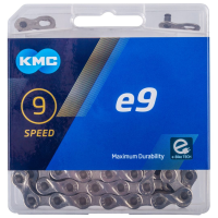 KMC Kette e9 1​/​2″ x 11​/​128″ Silver – 122 Glieder