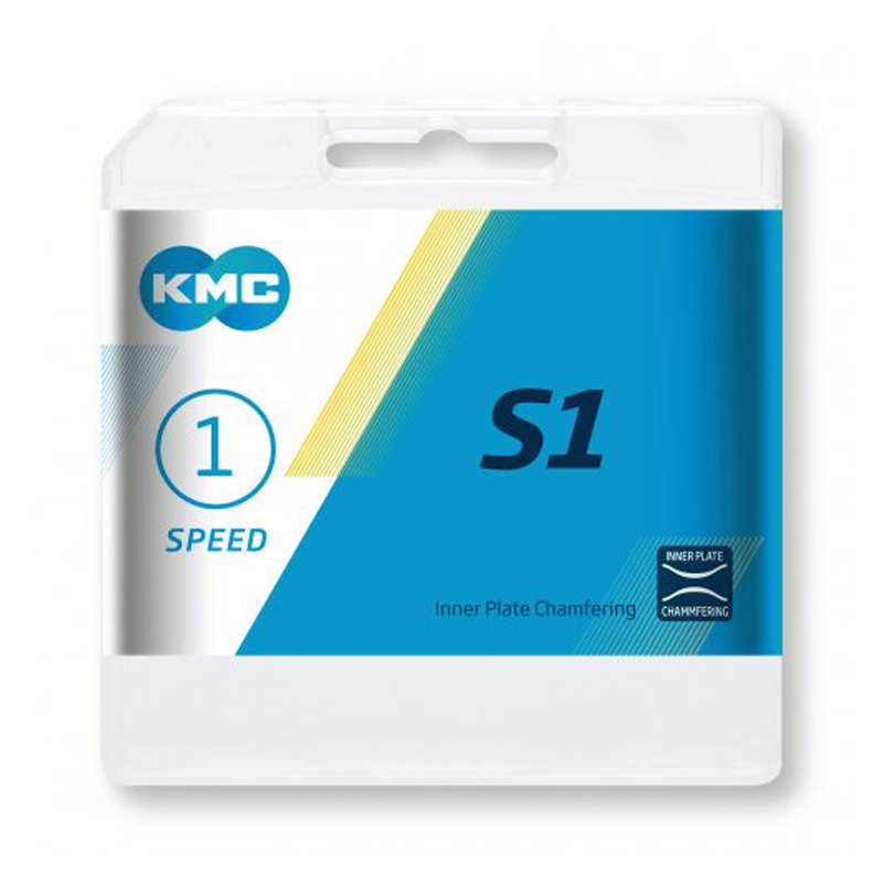 KMC Kette S1 Wide 1​/​2″ x 1​/​8″ Brown – 112 Glieder