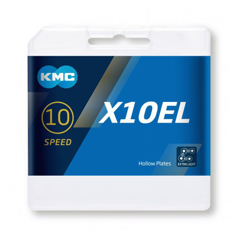 KMC Kette X10EL 1​/​2″ x 11​/​128″ Silver – 114 Glieder