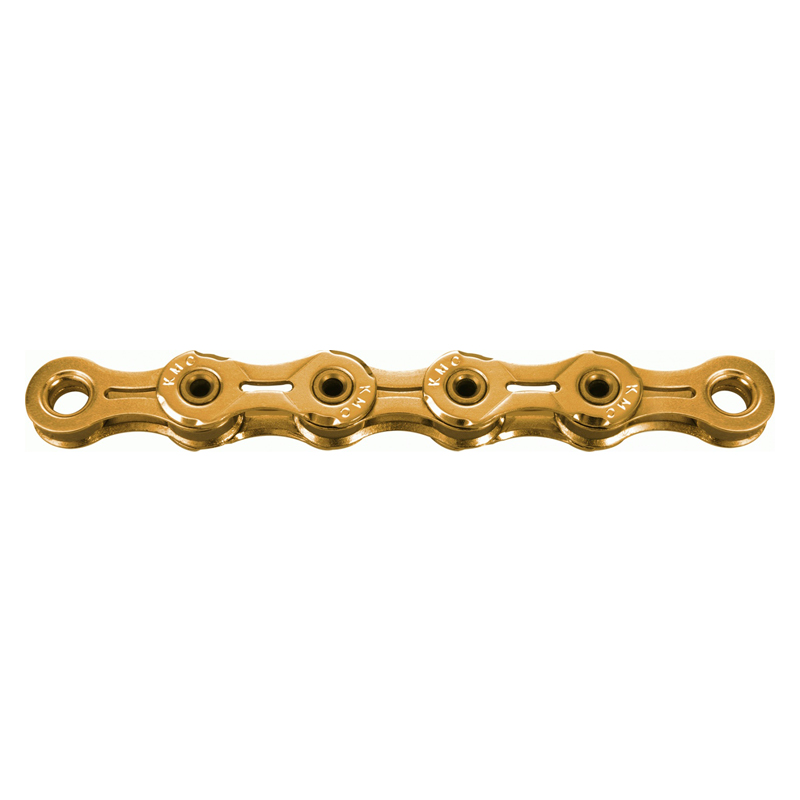 KMC Kette X11SL 1​/​2″ x 11​/​128″ Ti​-​N Gold – 118 Glieder
