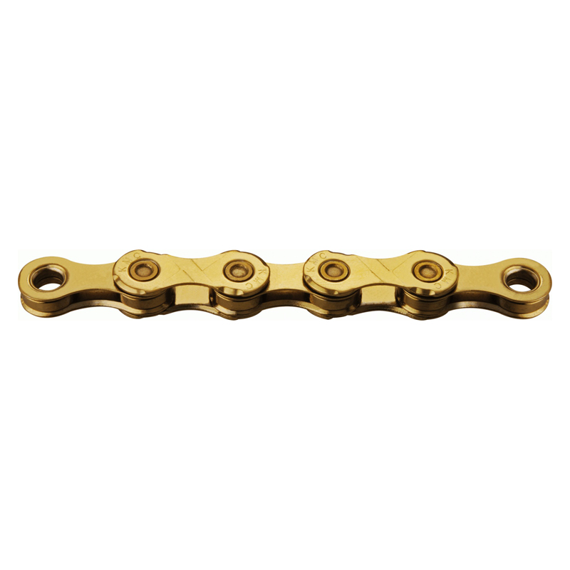 KMC Kette X12 1​/​2″ x 11​/​128″ Ti​-​N Gold – 126 Glieder