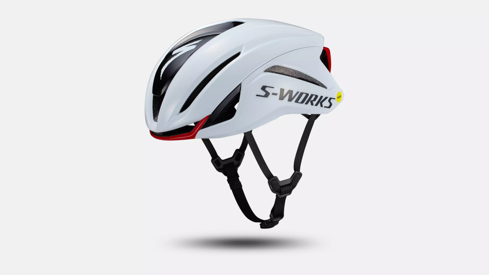 Specialized S-Works Evade 4, White/Red, M