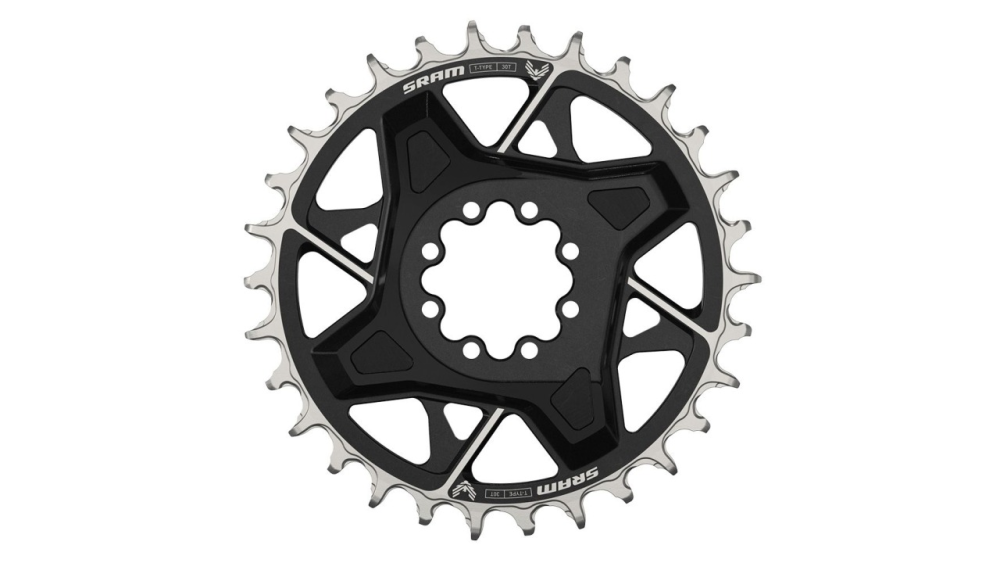 SRAM Kettenblatt X0 Eagle T-Type 34Z 3mm Offset Direct Mount schwarz