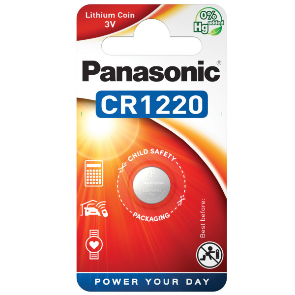 Maxell Lithium Knopfzelle CR1220 3V Lithium H2x12mm