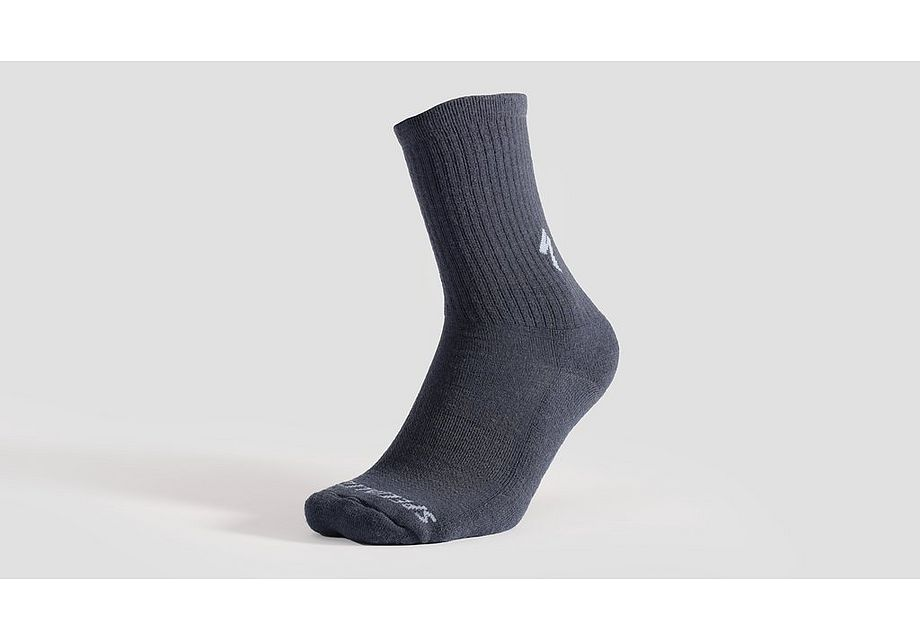 Specialized Merino Midweight Tall Socks, Black, L