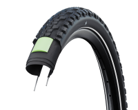 Schwalbe Pneu Hybrid Johnny Watts Plus 29x2.60 Addix Green Starr mit Reflexstreifen black Radial